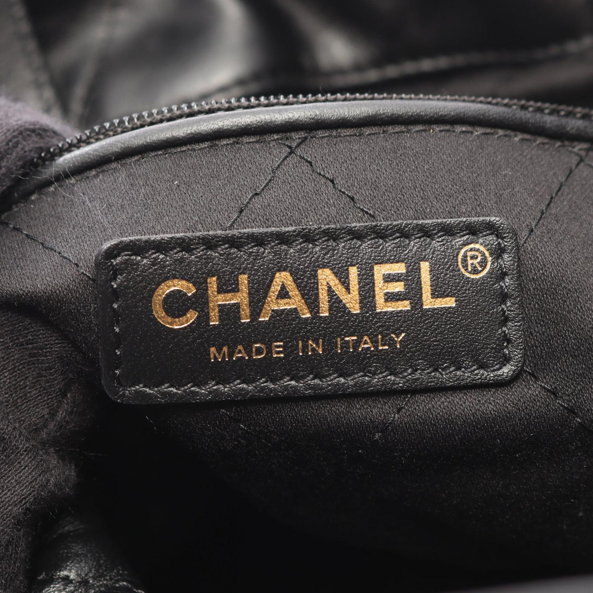 CHANEL Chanel 22 Leather Backpack Black