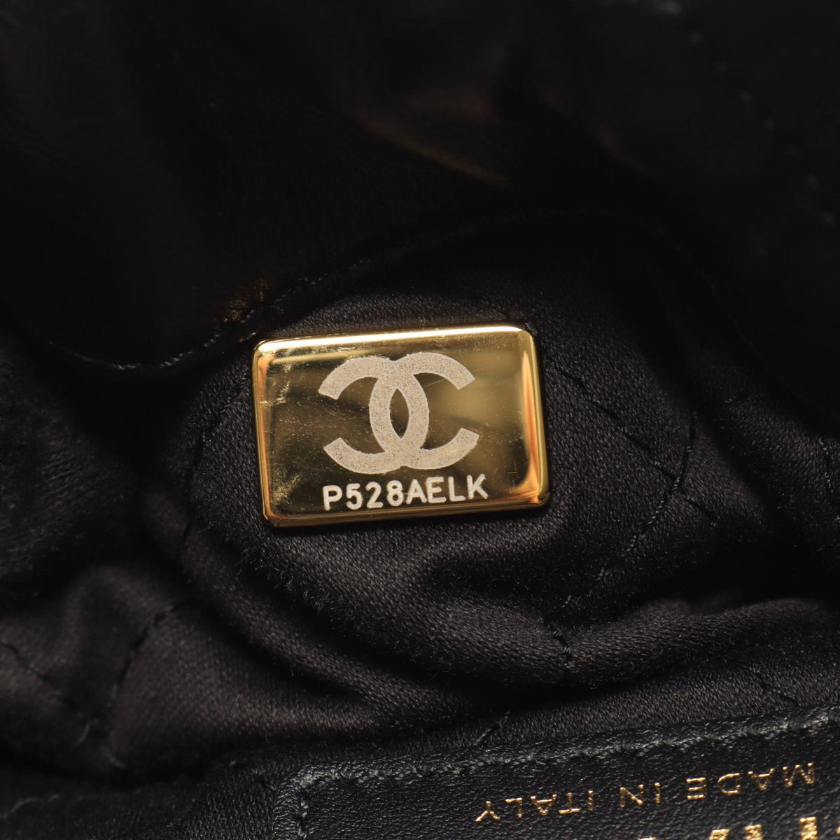 CHANEL Chanel 22 Leather Backpack Black
