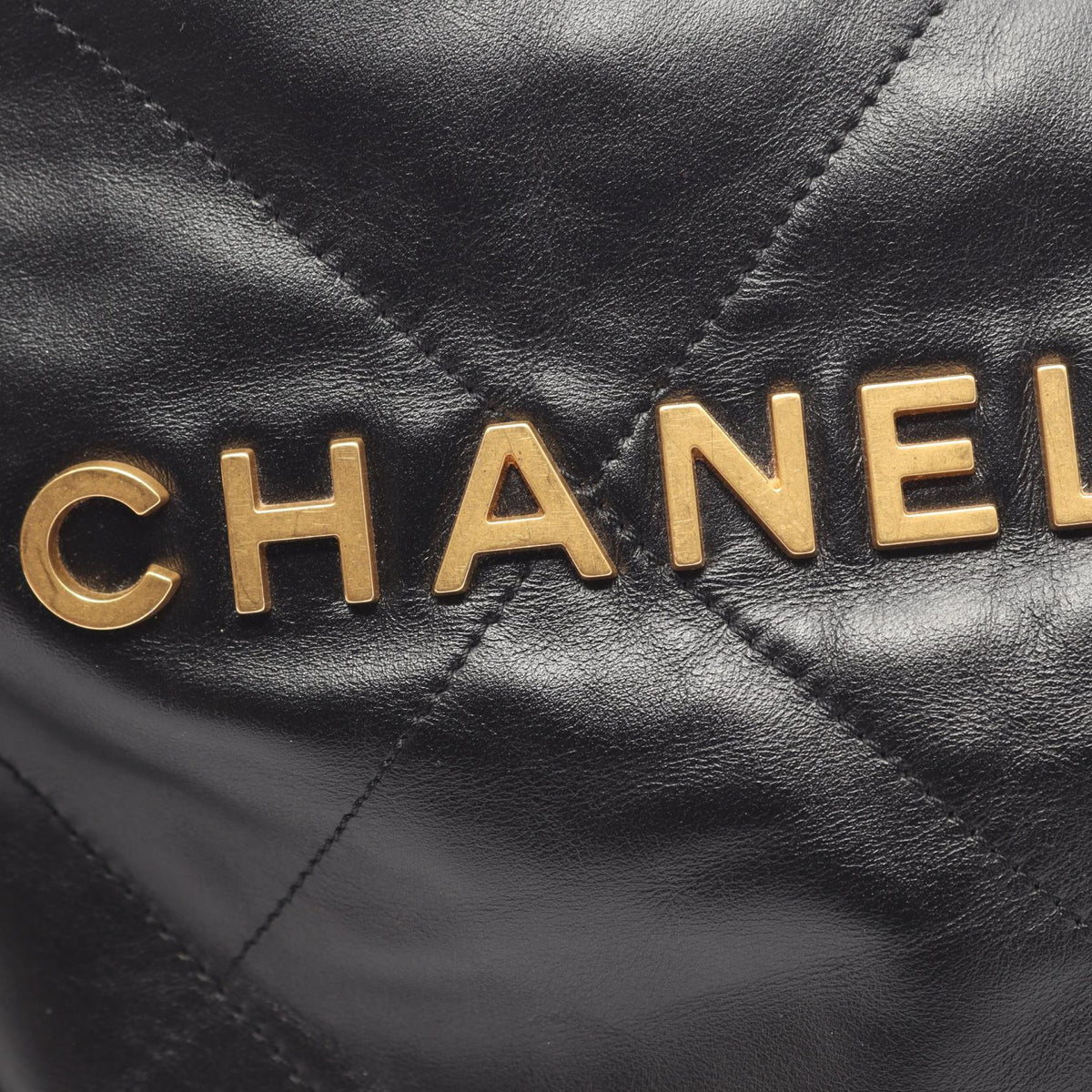 CHANEL Chanel 22 Leather Backpack Black