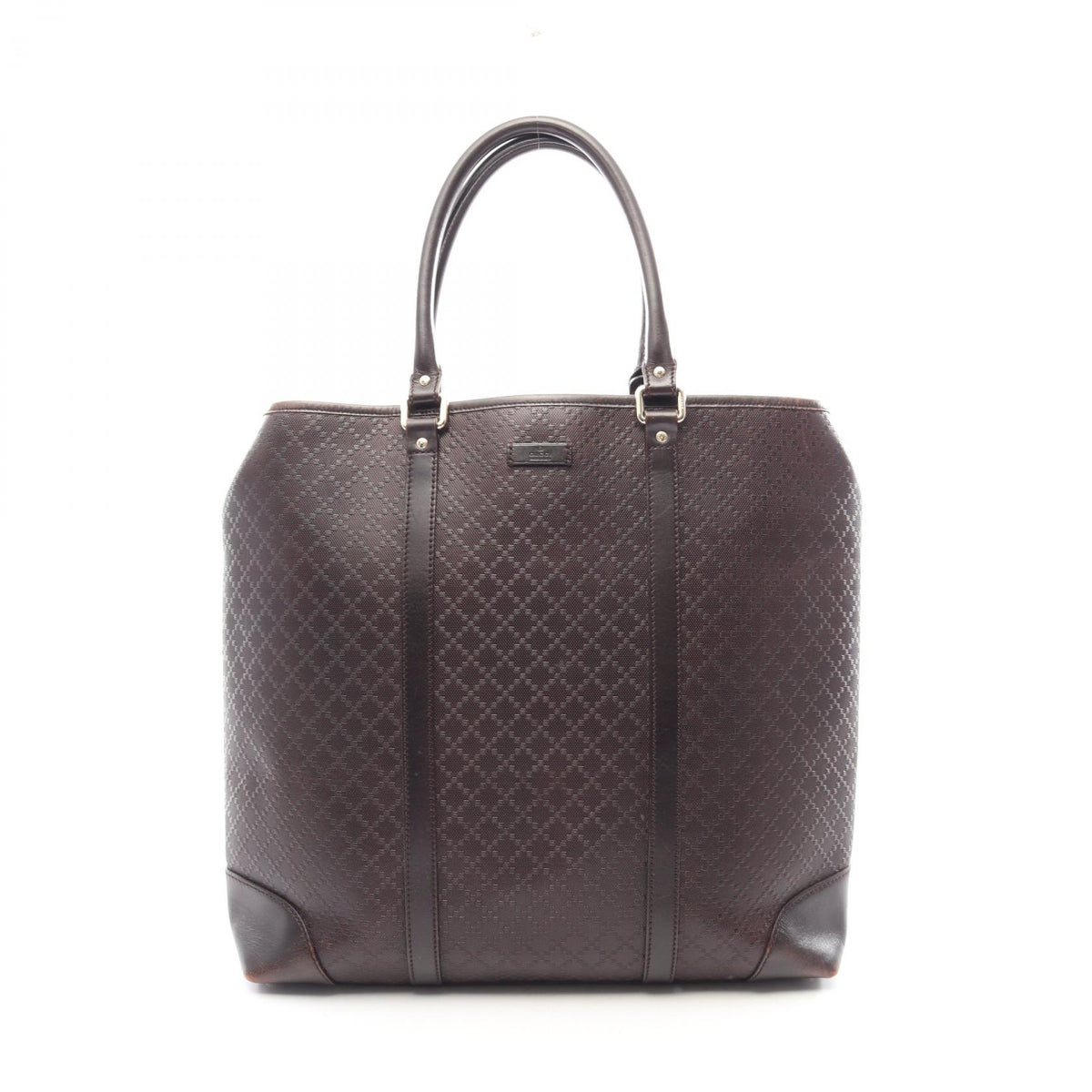 GUCCI Diamante PVC Coated Canvas Tote Bag
