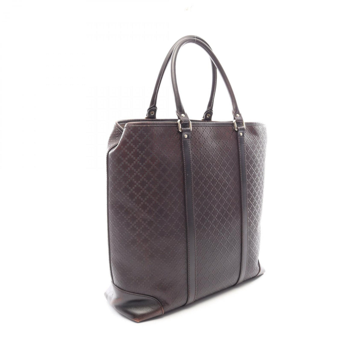 GUCCI Diamante PVC Coated Canvas Tote Bag