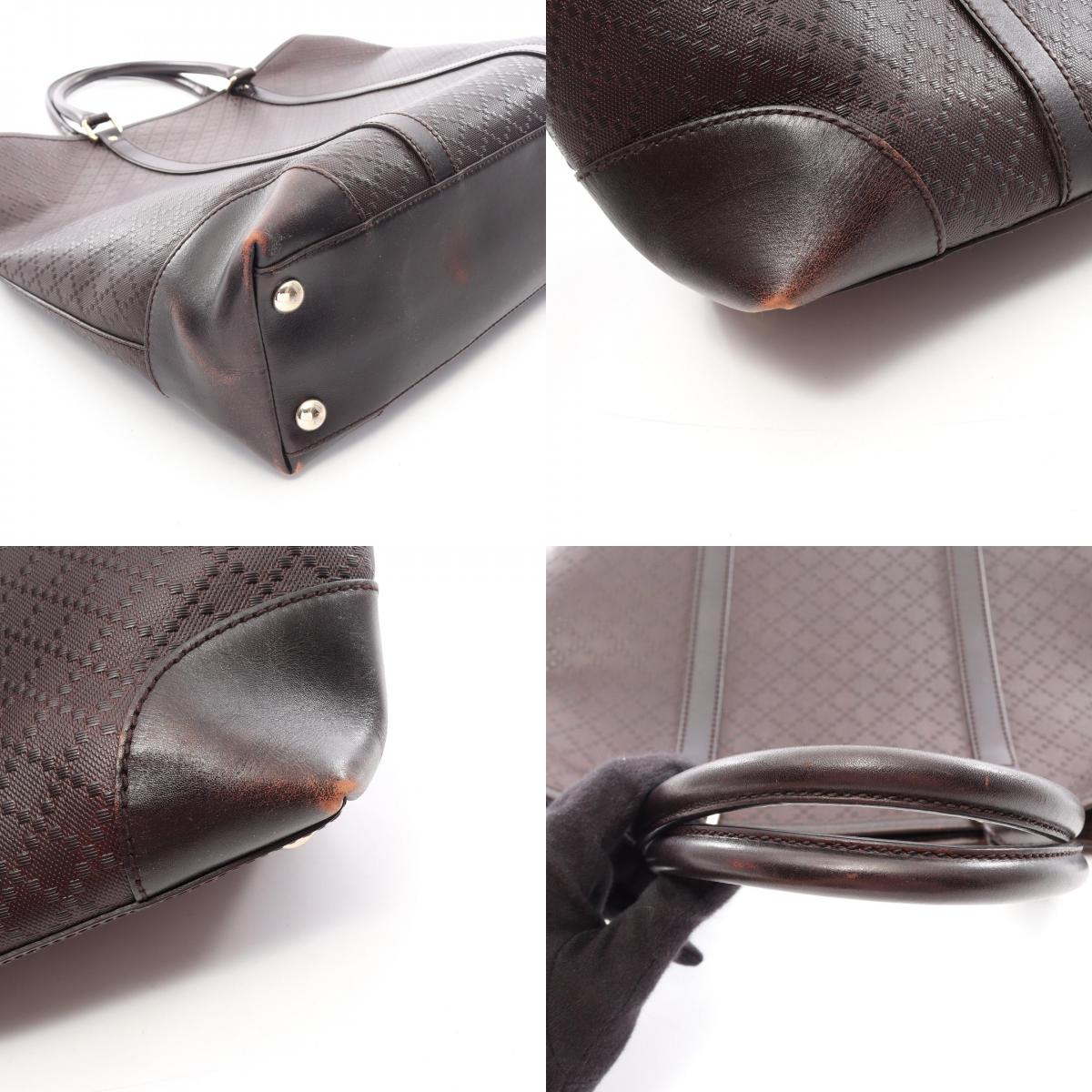 GUCCI Diamante PVC Coated Canvas Tote Bag