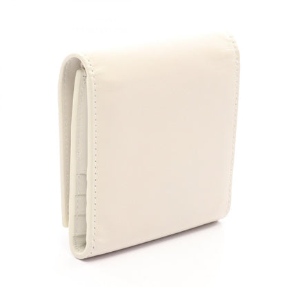 BOTTEGA VENETA Twist Lock Wallet White