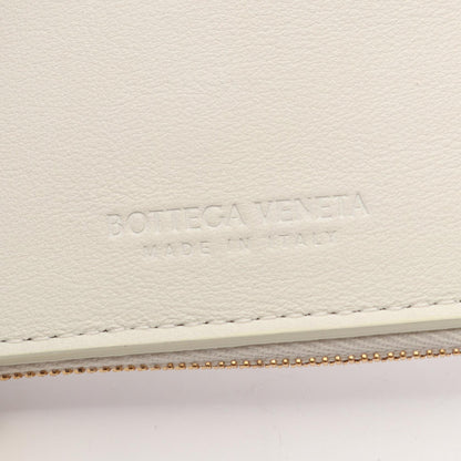 BOTTEGA VENETA Twist Lock Wallet White
