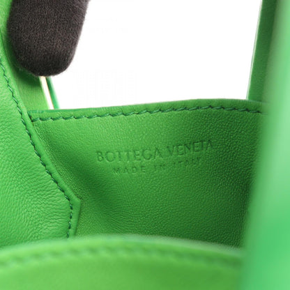 BOTTEGA VENETA Wahrl Leather Bag Green