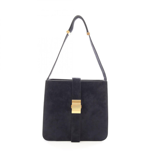 BOTTEGA VENETA Marie Suede Bag Navy
