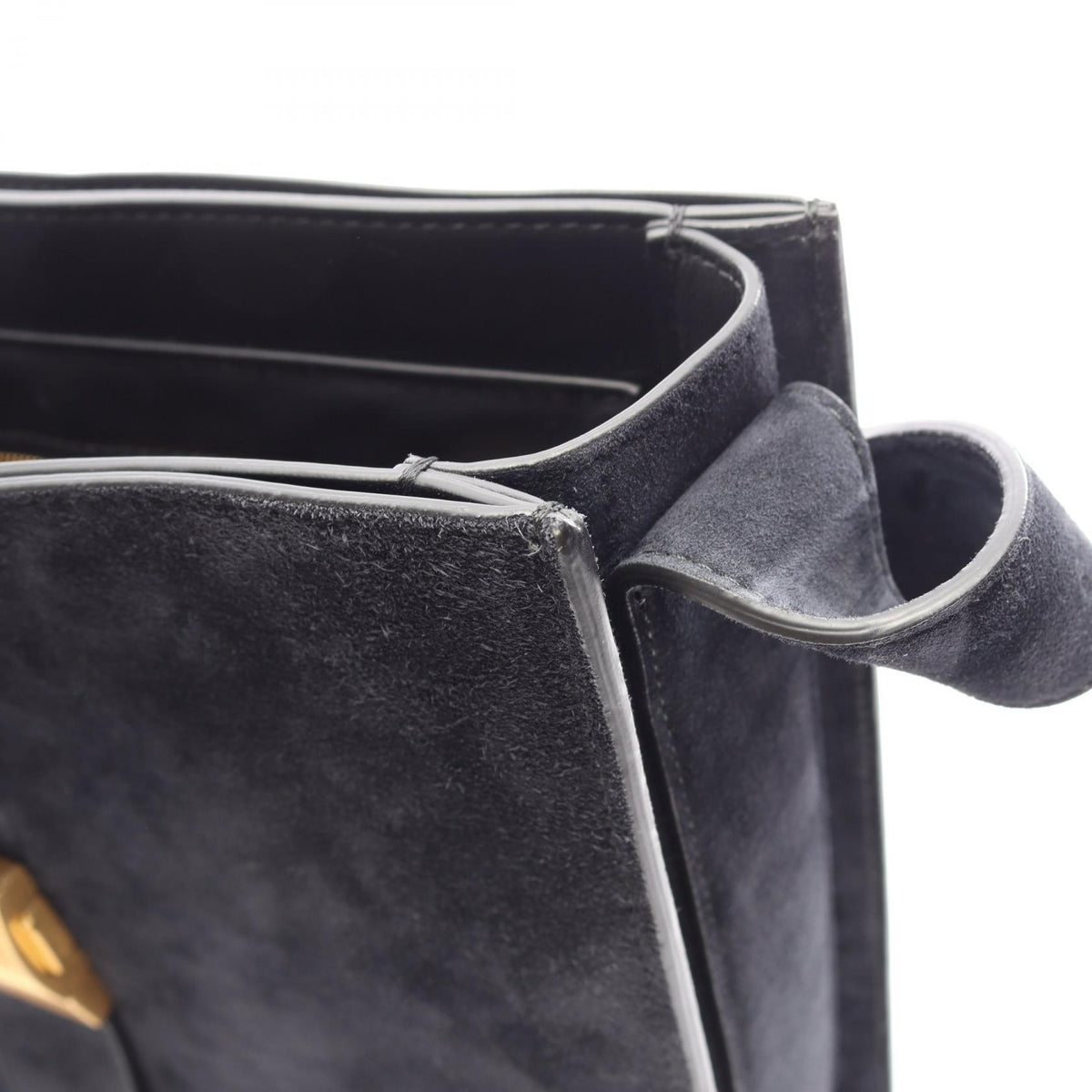 BOTTEGA VENETA Marie Suede Bag Navy