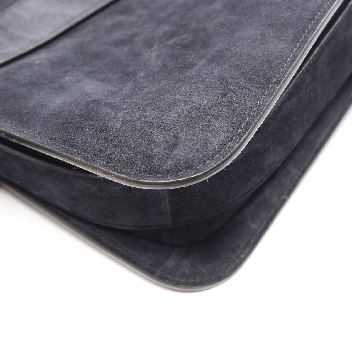 BOTTEGA VENETA Marie Suede Bag Navy