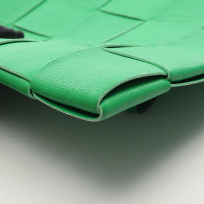 BOTTEGA VENETA Maxi Clutch Green