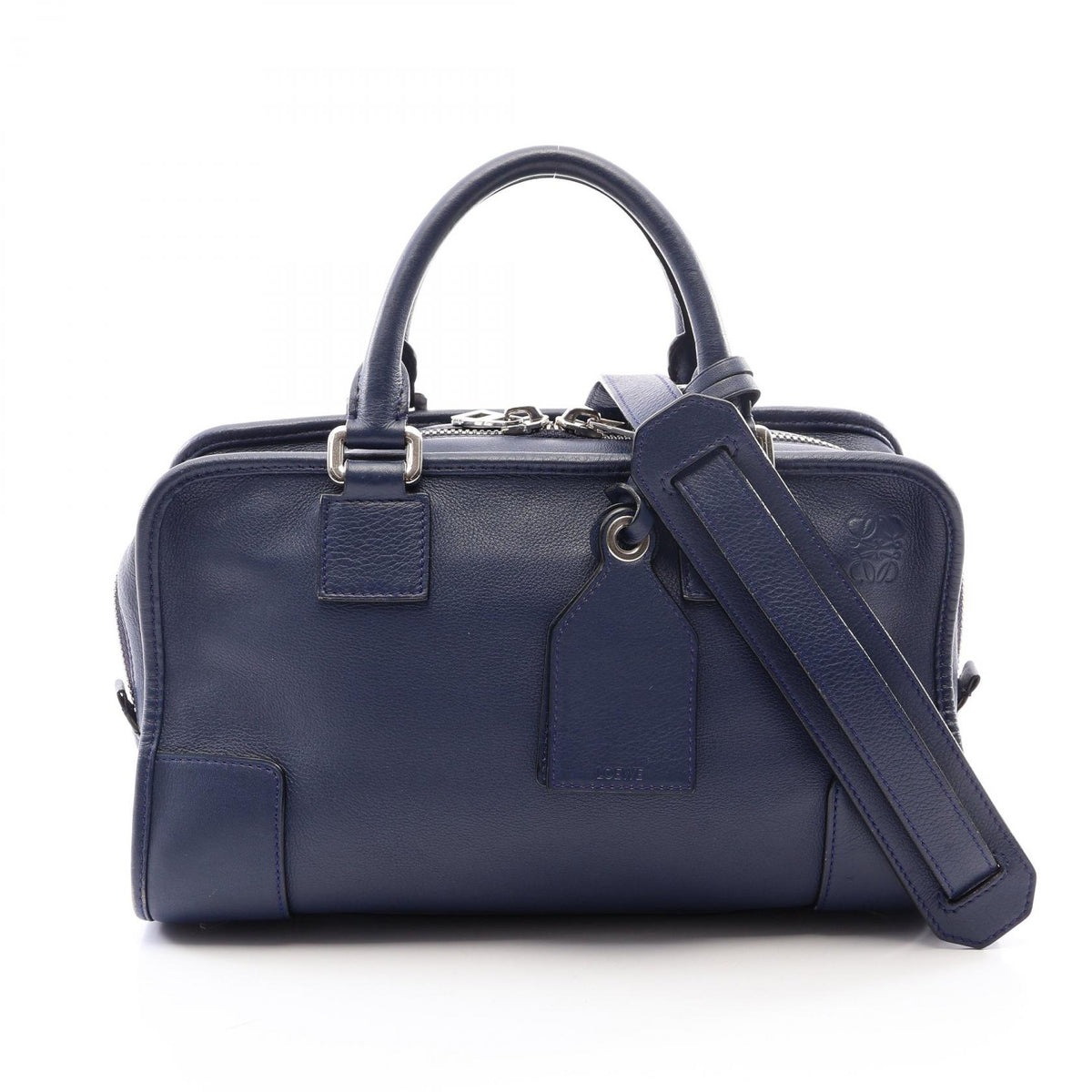 LOEWE Amazona 28 Leather Handle Bag