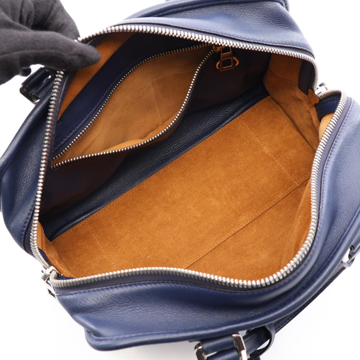 LOEWE Amazona 28 Leather Handle Bag