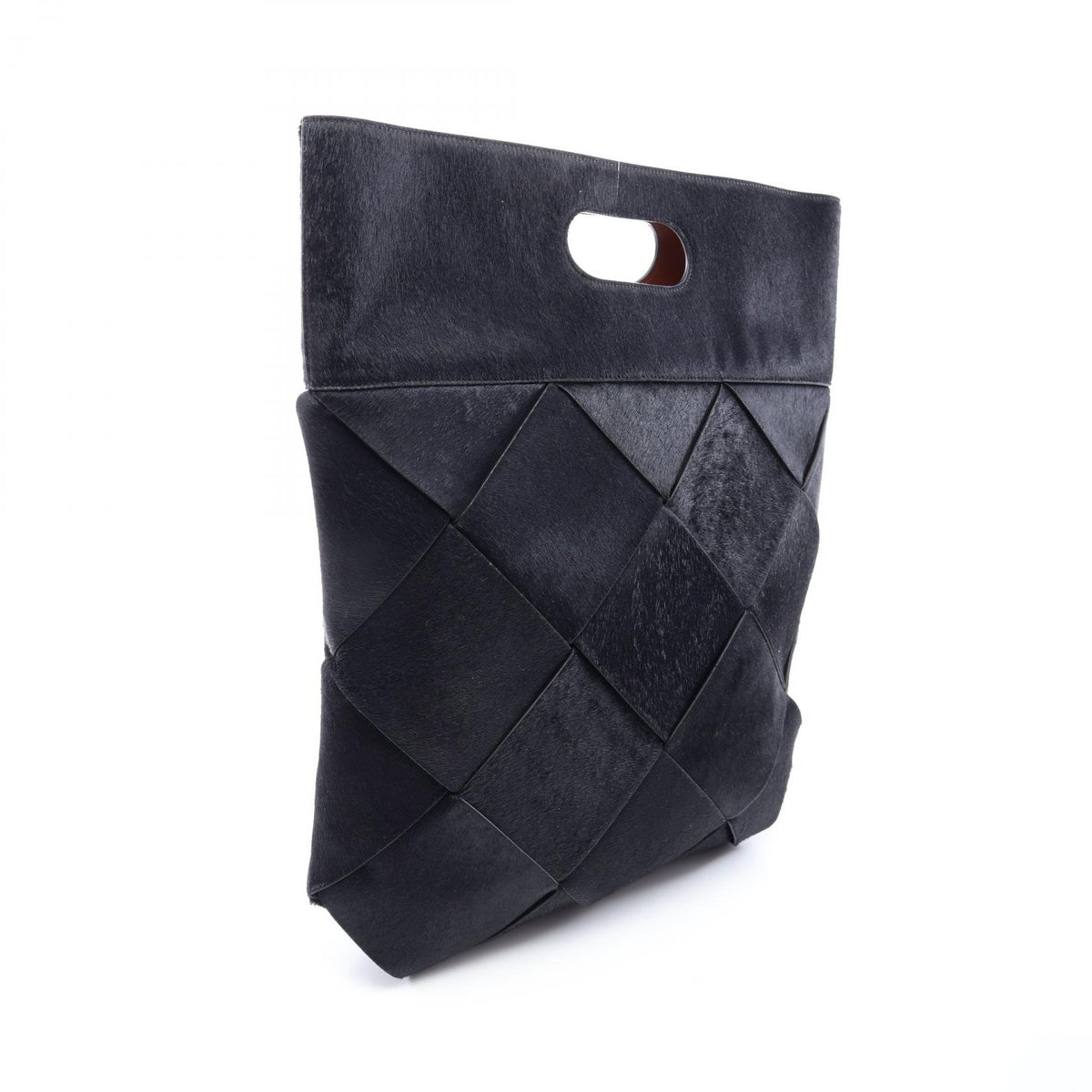 BOTTEGA VENETA Maxi Intrecciato Bag Black