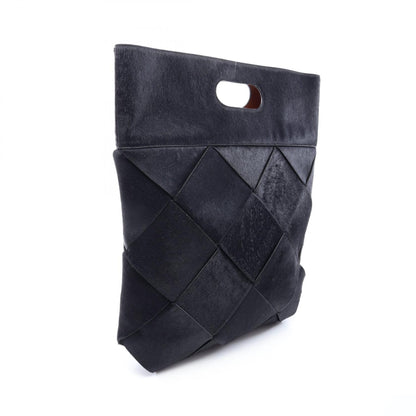 BOTTEGA VENETA Maxi Intrecciato Bag Black
