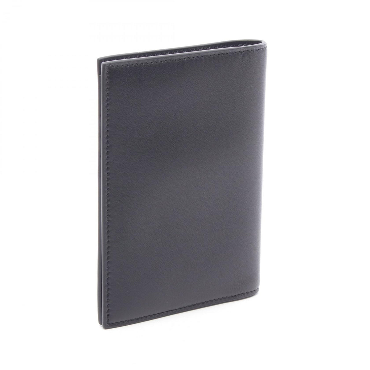CELINE Leather Passport Case Black