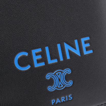 CELINE Leather Passport Case Black