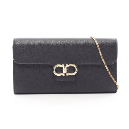 Salvatore Ferragamo Gancini Bag Black