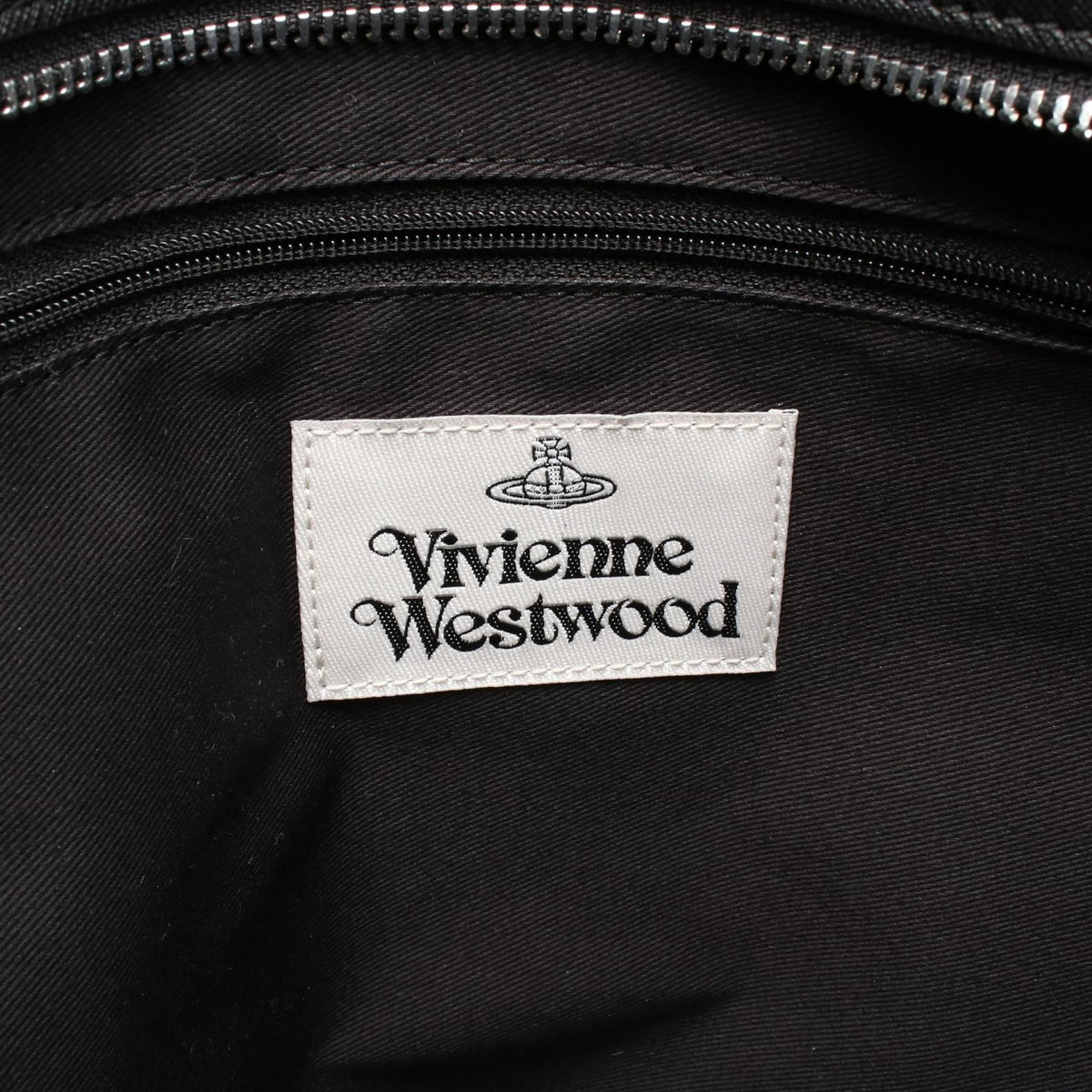 Vivienne Westwood SHOPPER Orb Bag Black