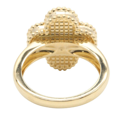 Van Cleef & Arpels Vintage Alhambra Guilloche Ring Size JP 7