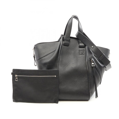 LOEWE HAMMOCK MEDIUM 2-Way Handbag Black