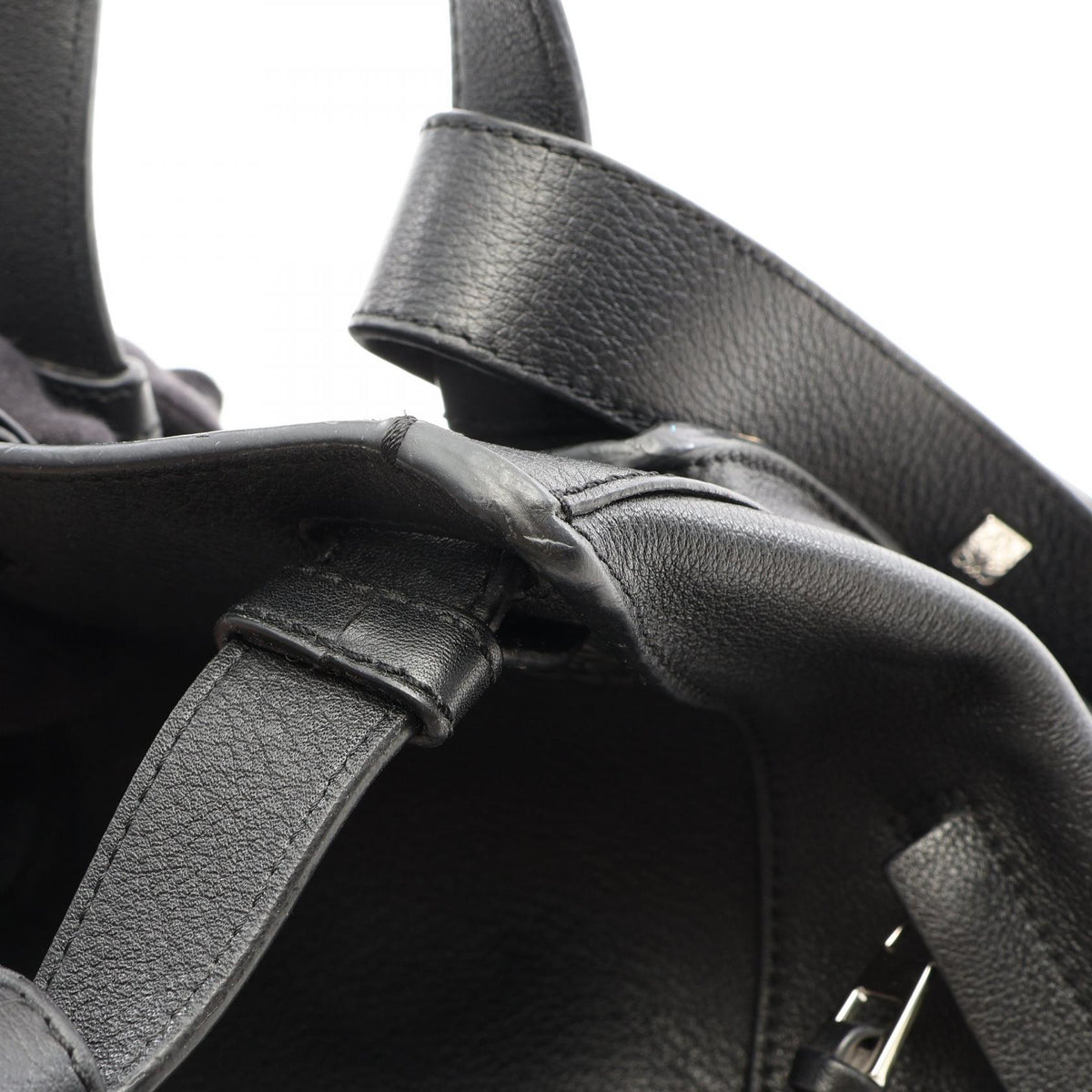 LOEWE HAMMOCK MEDIUM 2-Way Handbag Black