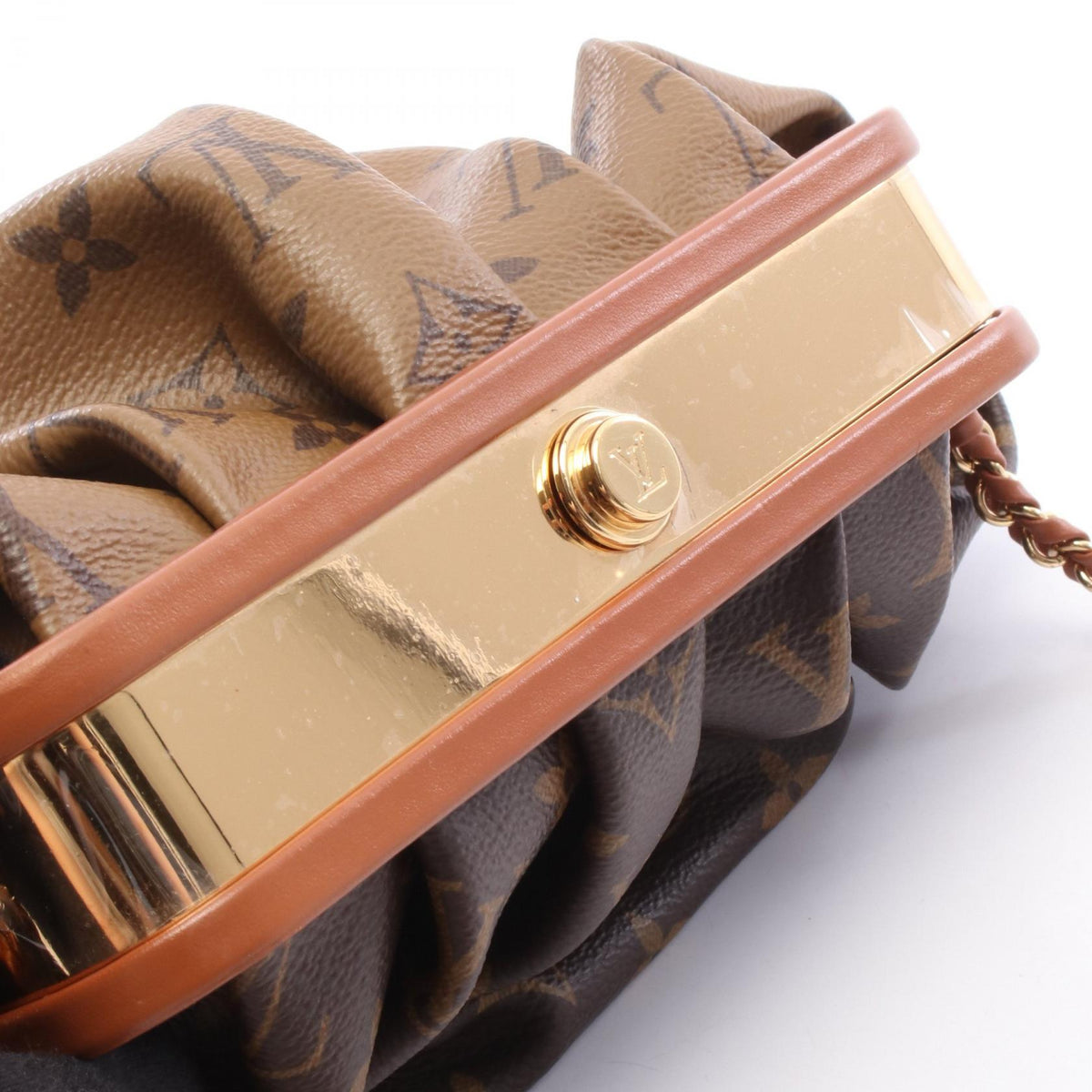 LOUIS VUITTON Boucicault Bag Brown