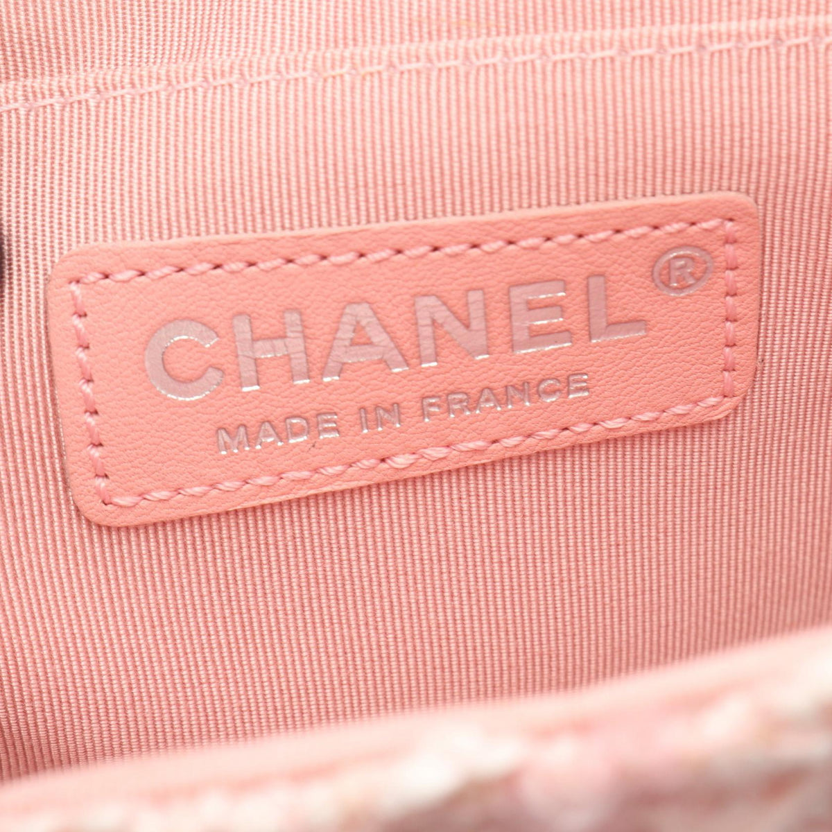 CHANEL 2.55 Matelasse Bag Pink