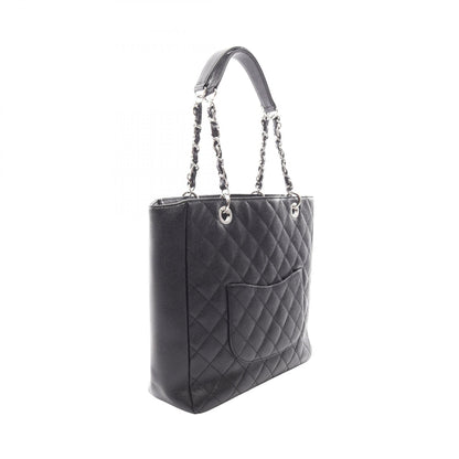 CHANEL Matelasse Caviar Skin Bag Black