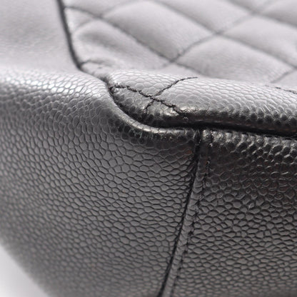 CHANEL Matelasse Caviar Skin Bag Black