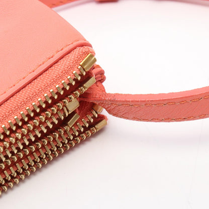CELINE Trio Small Leather Bag Pink