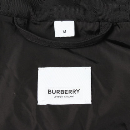 BURBERRY LONDON Splice Check Hooded Jacket Black Size M