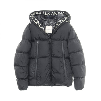 MONCLER MONTCLA Hooded Nylon Down Jacket Black Size 2