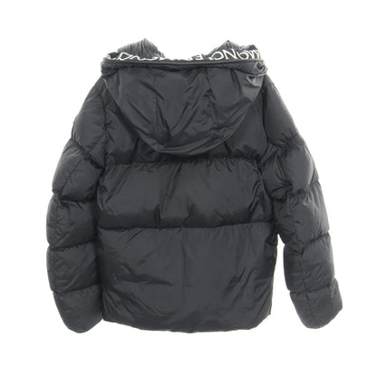 MONCLER MONTCLA Hooded Nylon Down Jacket Black Size 2