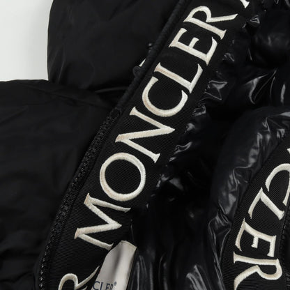 MONCLER MONTCLA Hooded Nylon Down Jacket Black Size 2