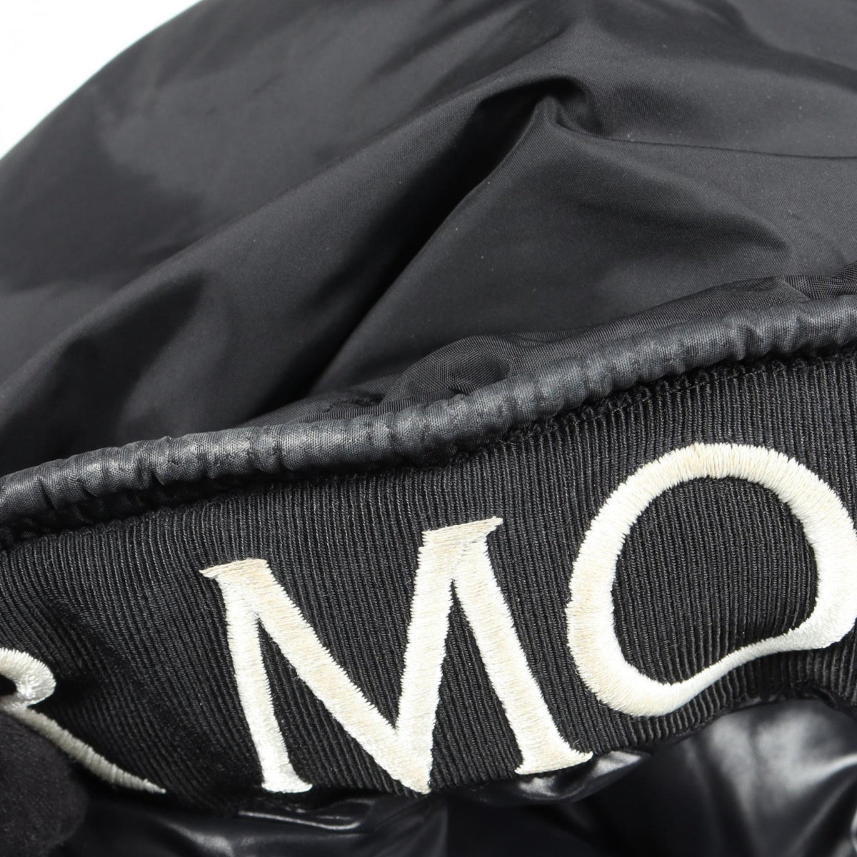 MONCLER MONTCLA Hooded Nylon Down Jacket Black Size 2