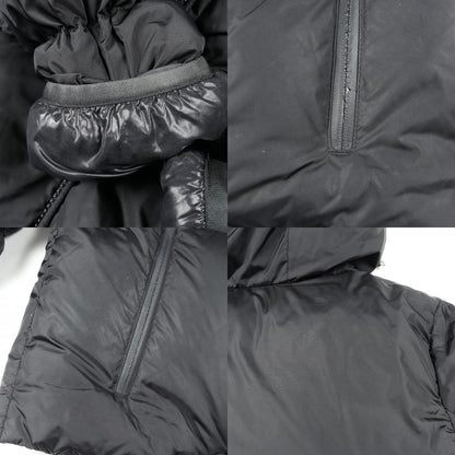 MONCLER MONTCLA Hooded Nylon Down Jacket Black Size 2