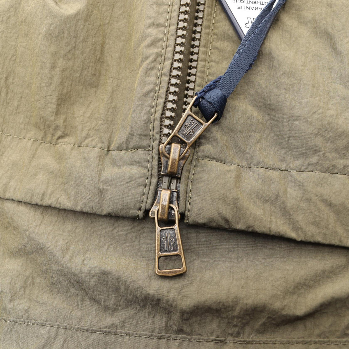 MONCLER JOLY Hooded Nylon Jacket Green Size 4