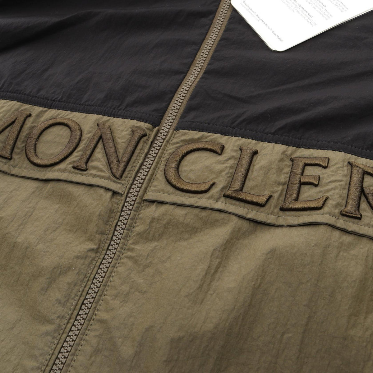 MONCLER JOLY Hooded Nylon Jacket Green Size 4