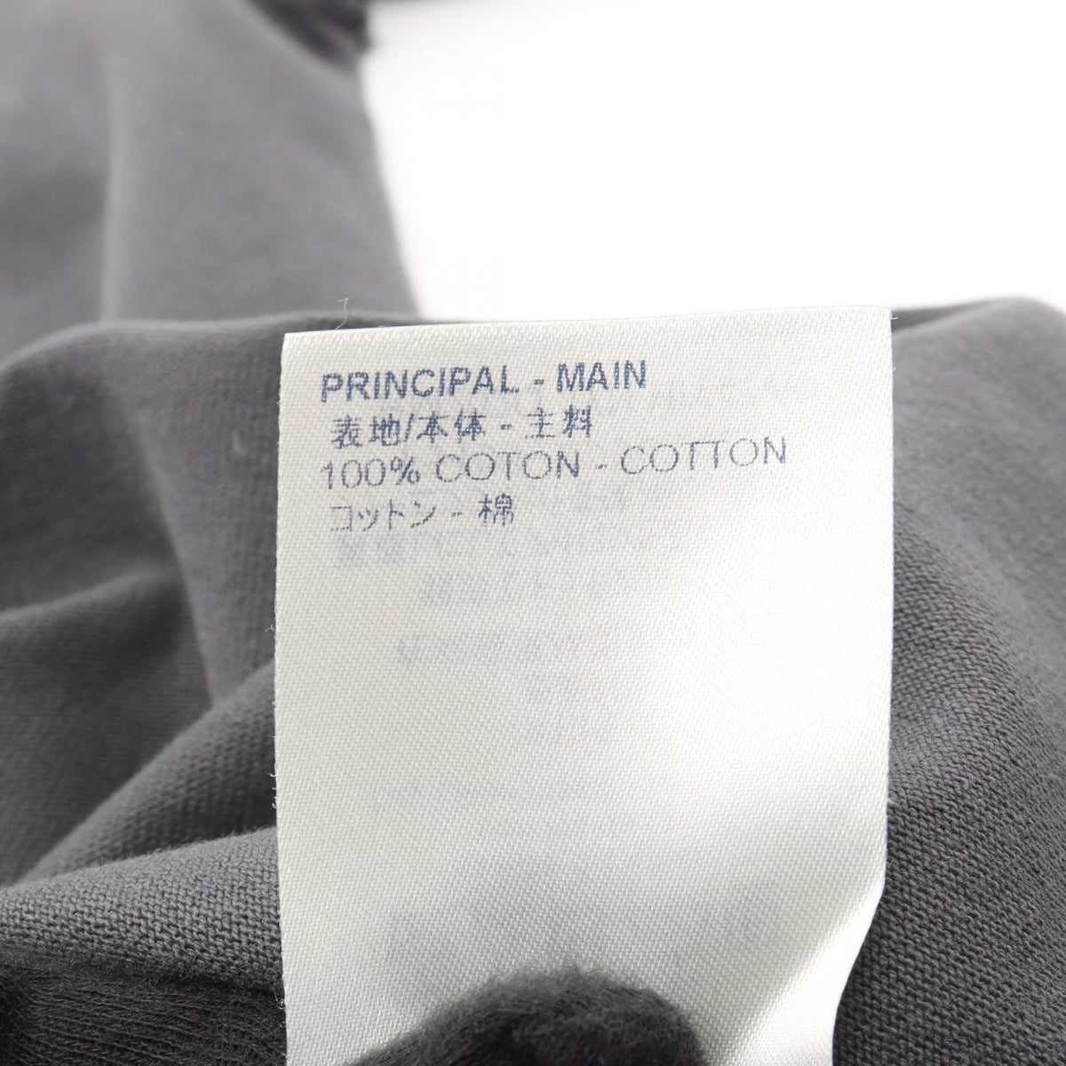 LOUIS VUITTON Inside Out Vintage T-Shirt Gray Size M
