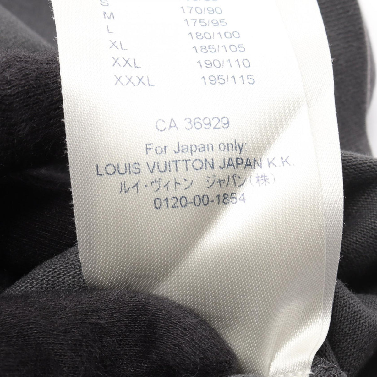 LOUIS VUITTON Inside Out Vintage T-Shirt Gray Size M