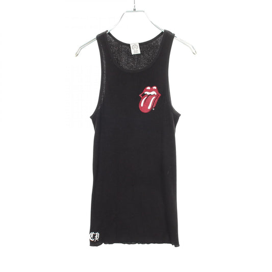 CHROME HEARTS x Rolling Stones Lip & Tongue Top Black Size M