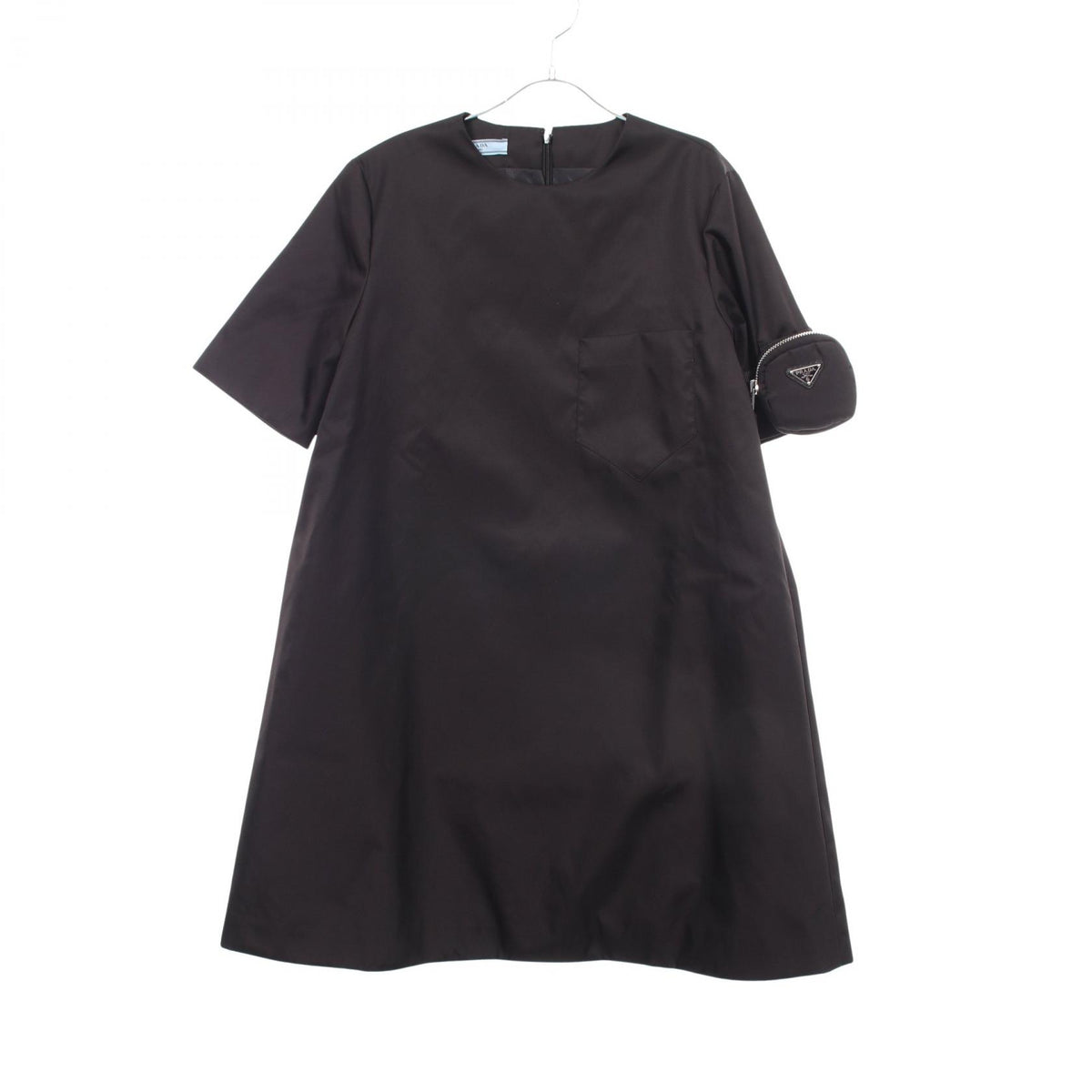 PRADA Re-Nylon Dress Black Size 38
