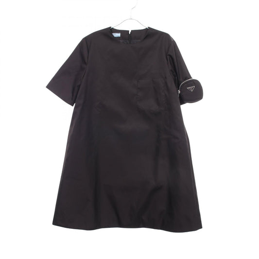 PRADA Re-Nylon Dress Black Size 38