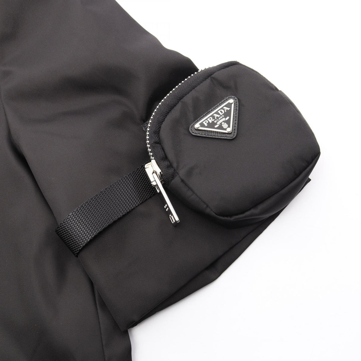 PRADA Re-Nylon Dress Black Size 38