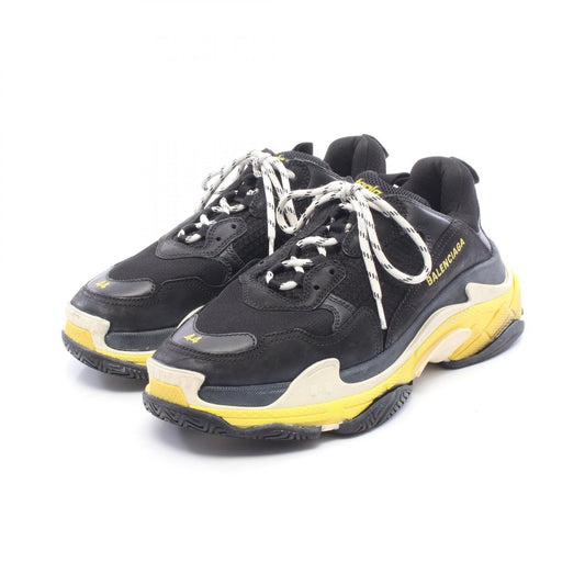 BALENCIAGA TRIPLE S Used-Effect Sneakers Black Size 29cm