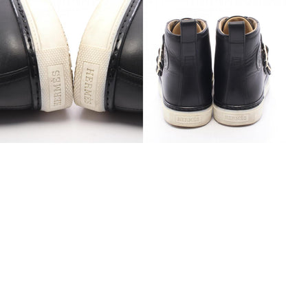 HERMES Lennox Collier de Chien Leather Sneakers Size 37
