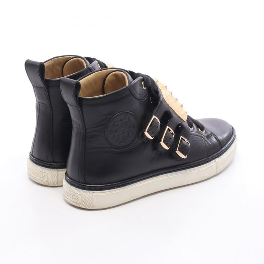 HERMES Lennox Collier de Chien Leather Sneakers Size 37