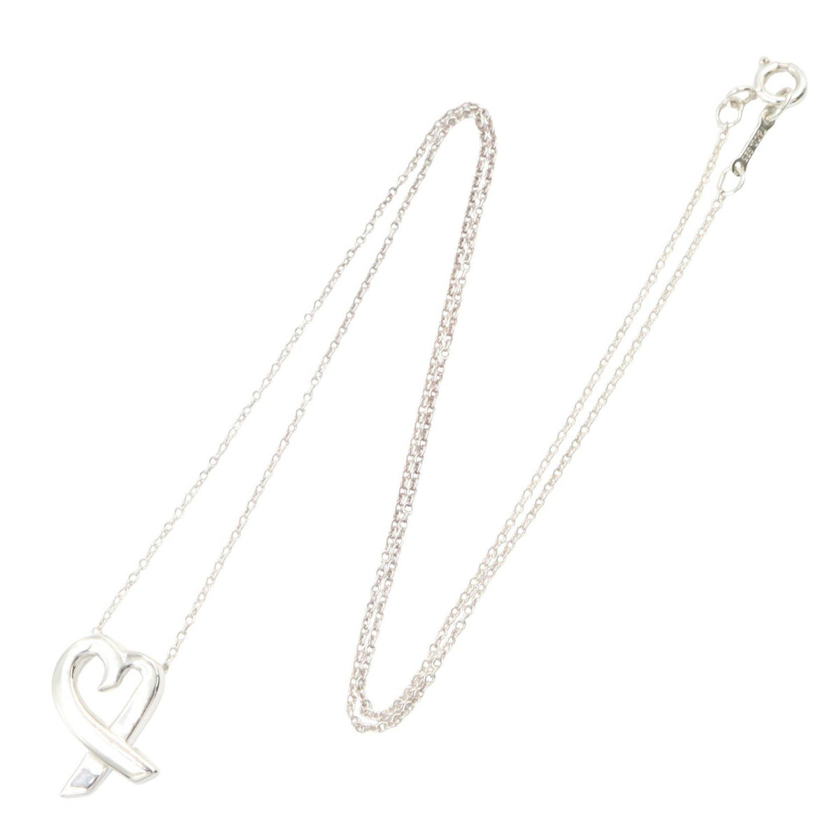 TIFFANY&CO Loving Heart Silver Necklace