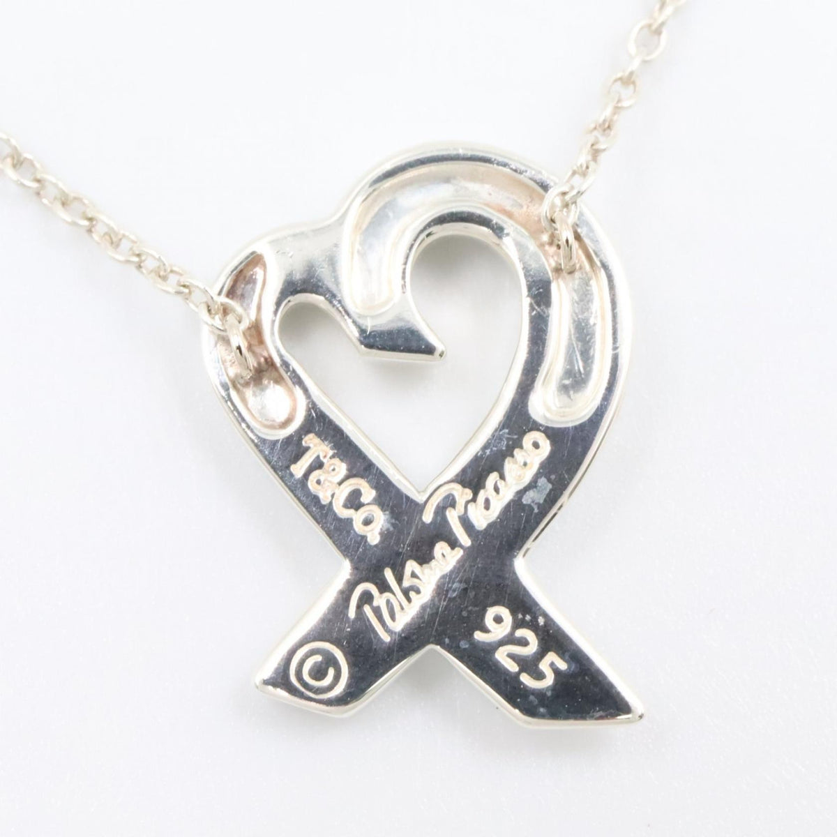 TIFFANY&CO Loving Heart Silver Necklace