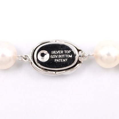 JEWELRY Pearl Silver Necklace Silver/White