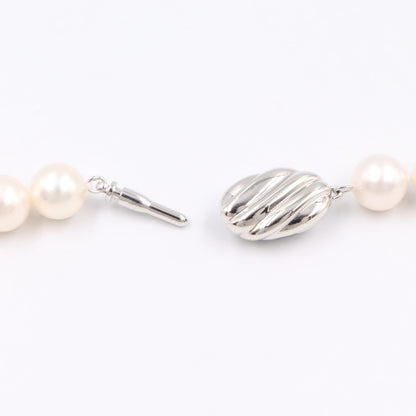 JEWELRY Pearl Silver Necklace Silver/White